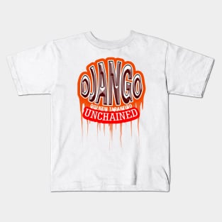 Quentin Tarantino Django unchained fan works graphic design by ironpalatte Kids T-Shirt